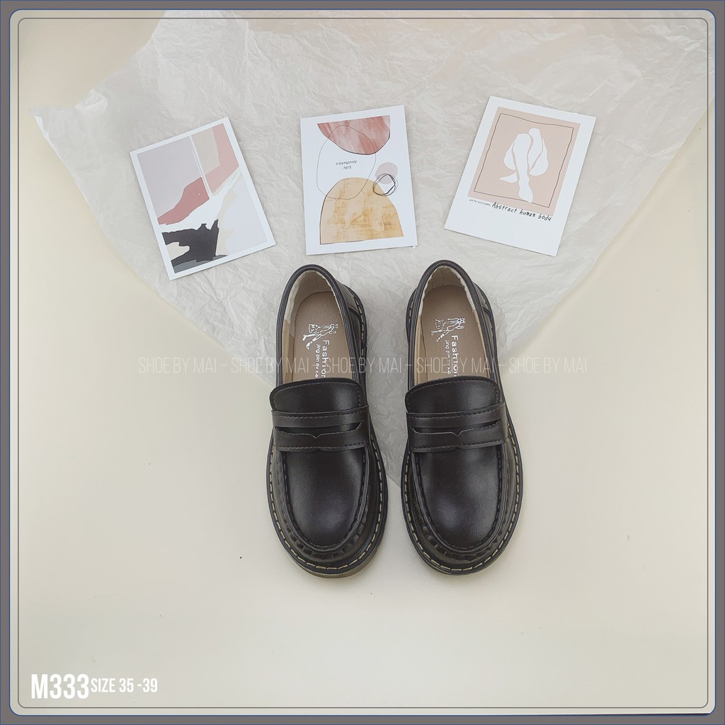 Giày lười nữ, giày nữ đẹp M333 SHOEBYMAI
