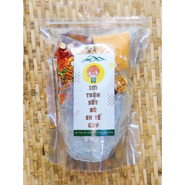 Sợi Trộn Sốt Bò Sa Tế Cay Trọng Nghĩa.