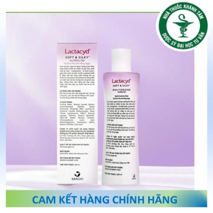 ! ! Dung dịch vệ sinh phụ nữ Lactacyd Soft &amp; Silky