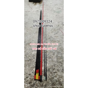 Combo nan cacbon lên diều 2m2 lùi. Có sẵn thủy tinh độ vai