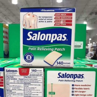 MIẾNG DÁN SALONPAS MỸ gói 20 miếng