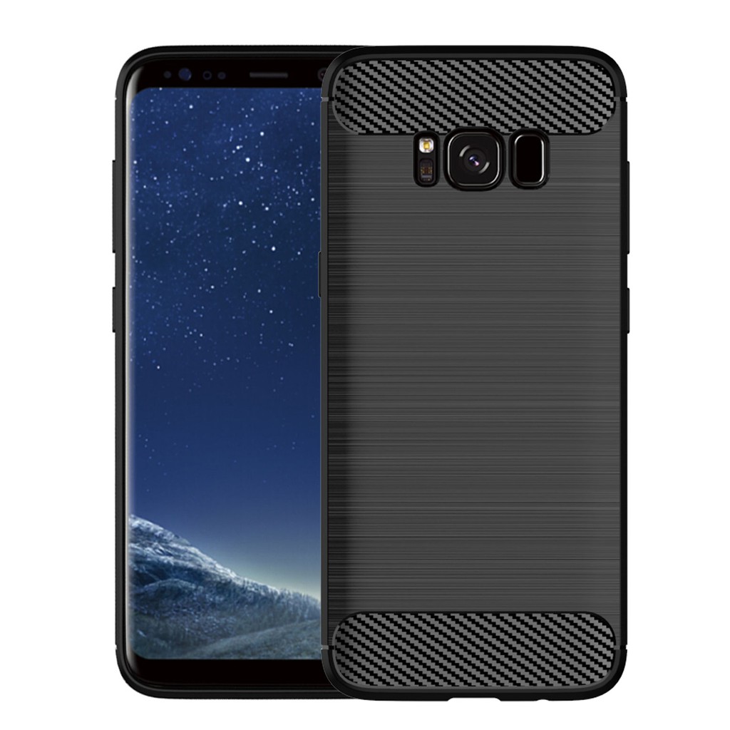 Ốp điện thoại TPU Silicon mềm chống rơi chống sốc cho Samsung Galaxy S8 / S8 Active / S