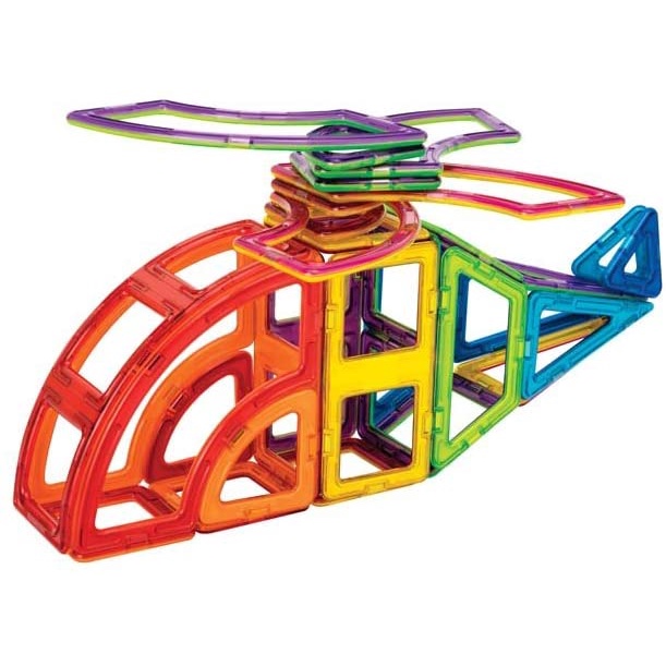 Xếp hình nam châm 3D Magformers Bộ cơ bản 90 mảnh