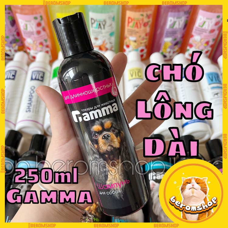 SỮA TẮM CHO CHÓ MÈO GAMMA 250ML NHẬP NGA MÙI THƠM DỊU GIÁ CỰC RẺ