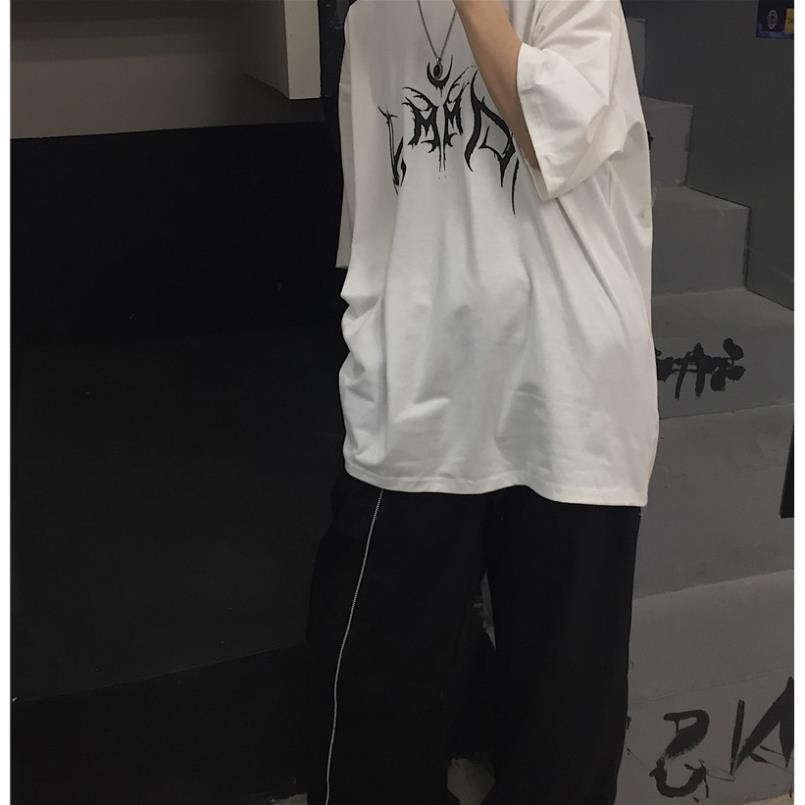 Áo thun tay lỡ nam nữ chất cotton cổ tròn Basic Oversize, áo phông unisex form rộng stely Hàn Quốc, Clothing Streetwea