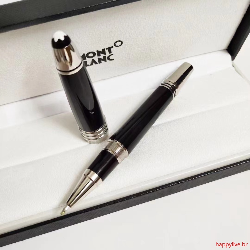 Bút Bi Mực Đen Bạc Montblanc Kennedy Jff Phong Cách Mới 2022