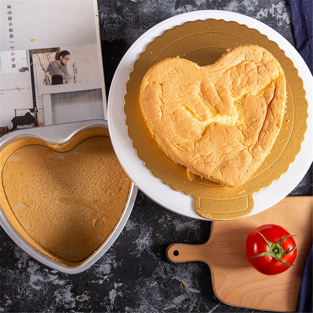 Khuôn Làm Bánh Hình Trái Tim 3 / 5 / 6inch