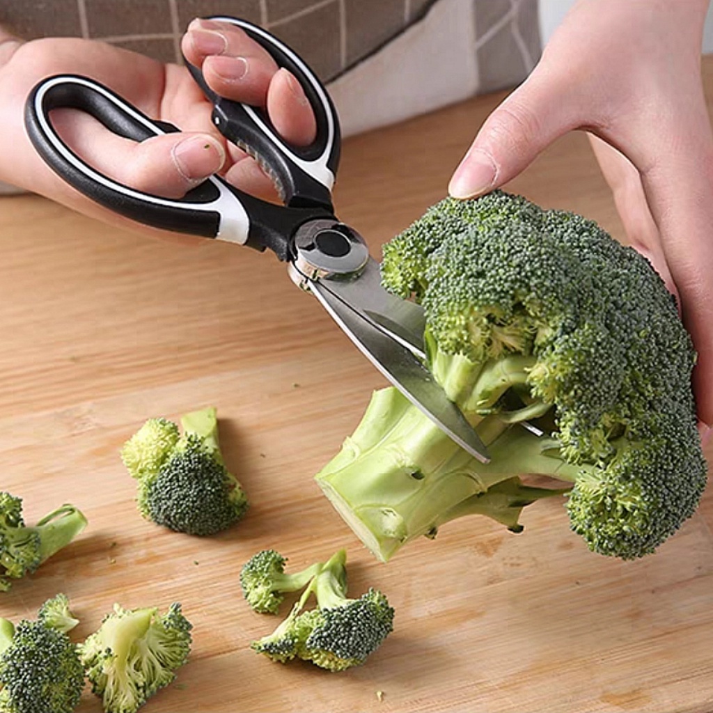 Kéo Cắt Gà Và Thực Phẩm Nhà Bếp Inox Đa Năng