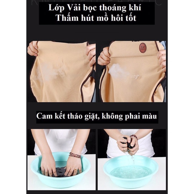 Bộ gối , tựa lưng cao su non cao cấp