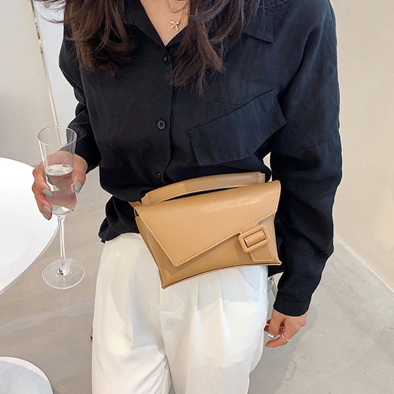 IELGY Túi Đeo Chéo Vai Thời Trang Dễ Phối Đồ Cho Nữ