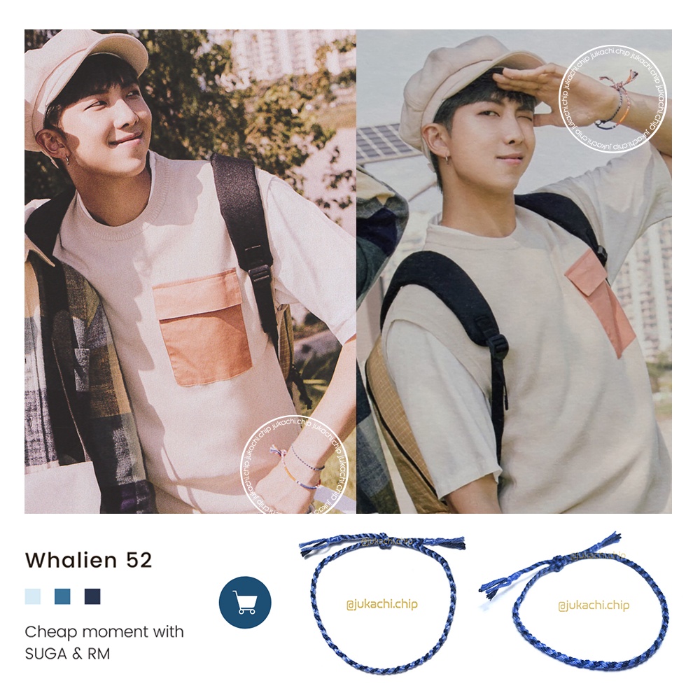 Vòng tay handmade cheap moment with SUGA & RM  | WHALIEN 52 BRACELETS