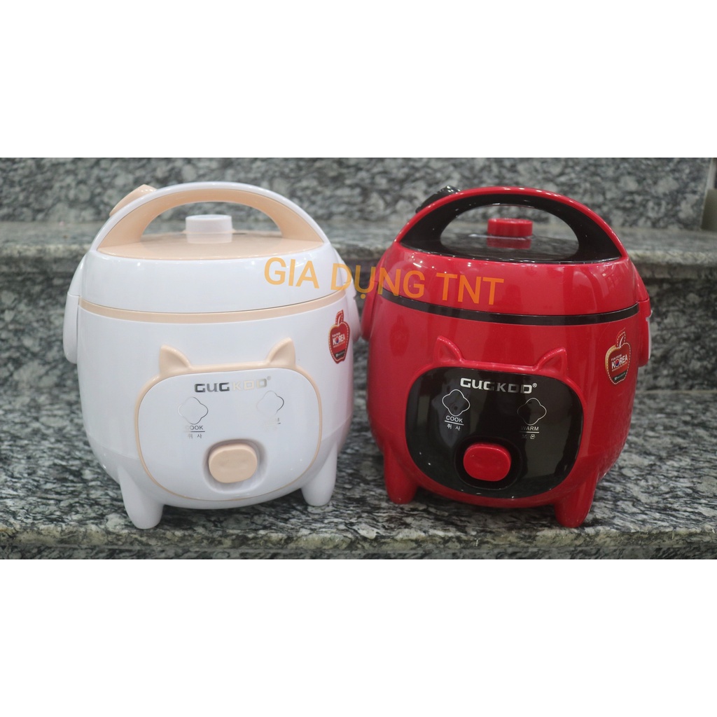 Nồi Cơm Điện Mini Cuckoo GK 287 Dung Tích 1 Lít, Lòng Niêu Dày Đẹp Cơm Ngon