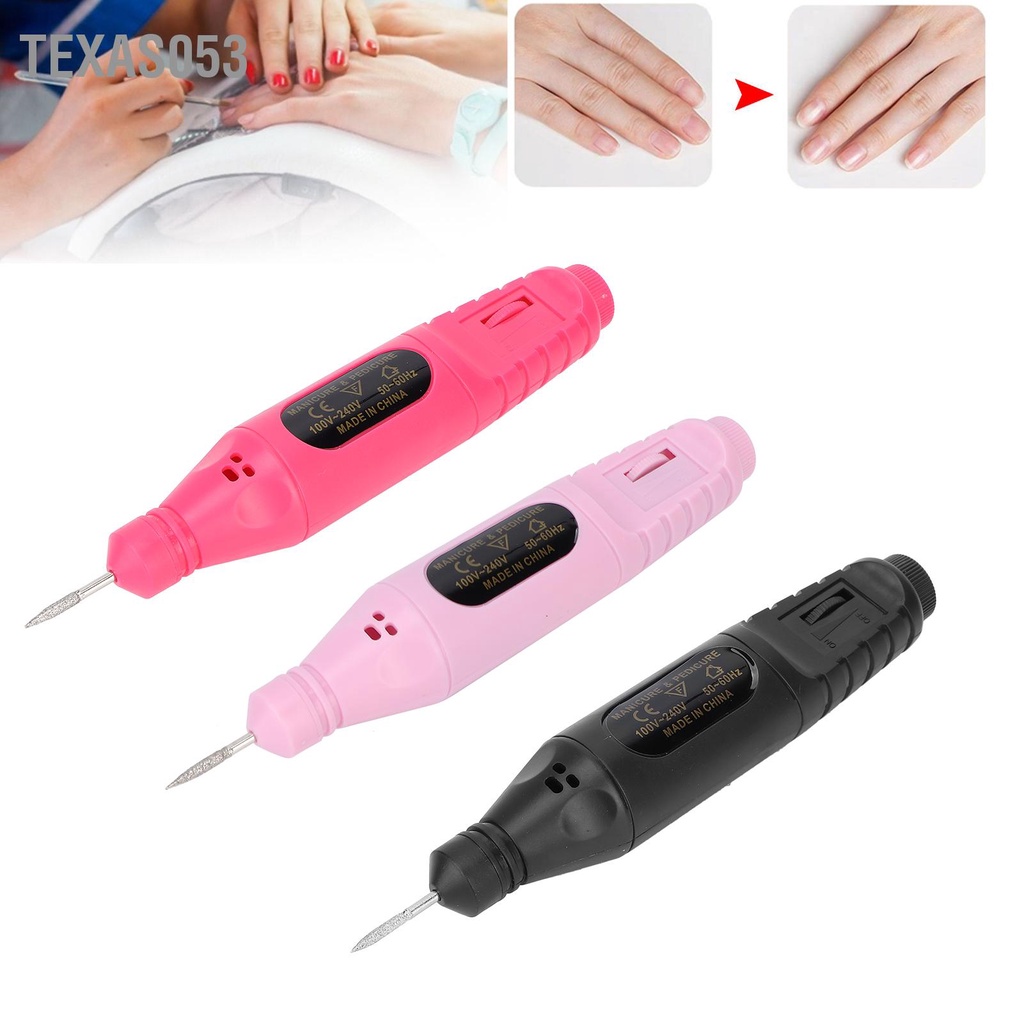 Bộ Máy Mài Móng Tay 6 Đầu USB Chất Lượng Cao