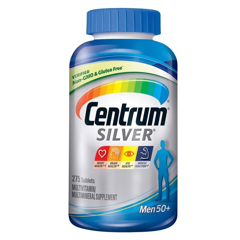 [Date 9.2021] Vitamin Tổng Hợp Centrum Silver Adults Cho Nam Giới Trên 50 Tuổi 275 viên