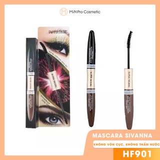 Mascara sivanna colors 2 đầu hf901