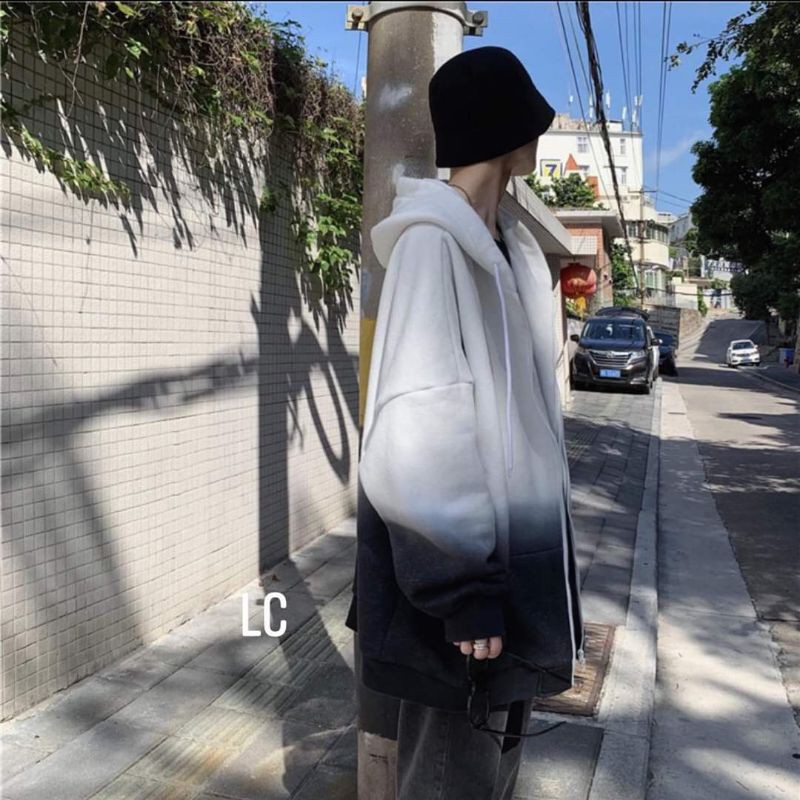 Áo khoác nỉ loang