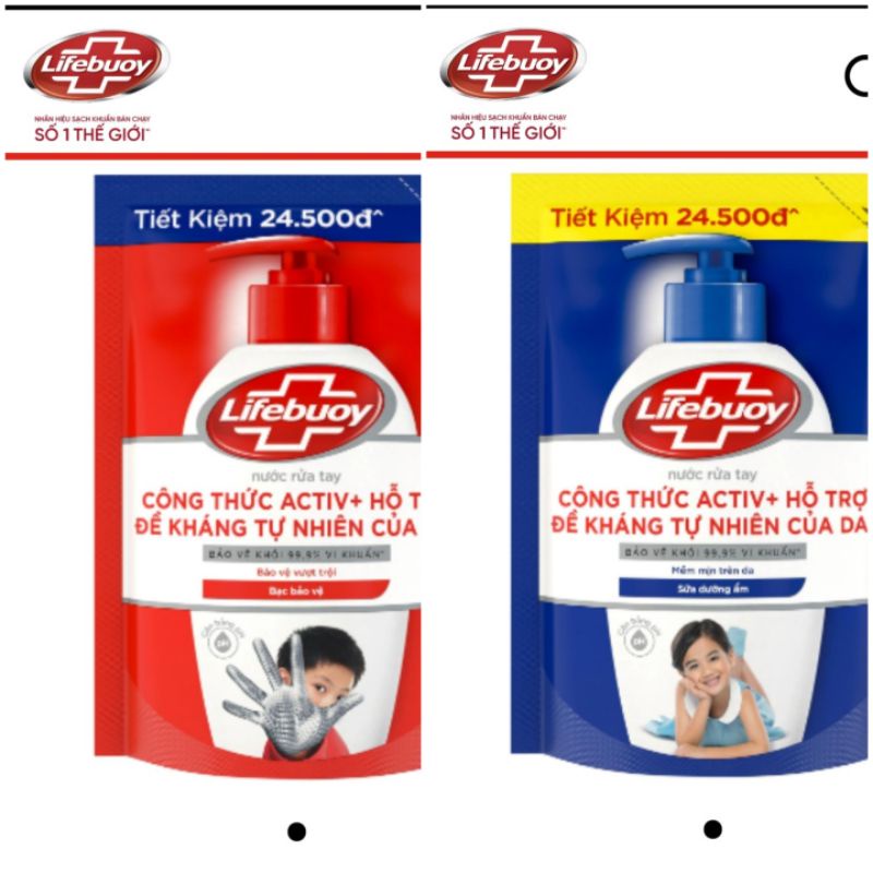 CHÍNH HÃNG SIÊU RẺ. THANH LÝ Nước Rửa Tay Lifebuoy 450g