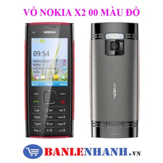 VỎ NOKIA X2 00 MÀU ĐỎ
