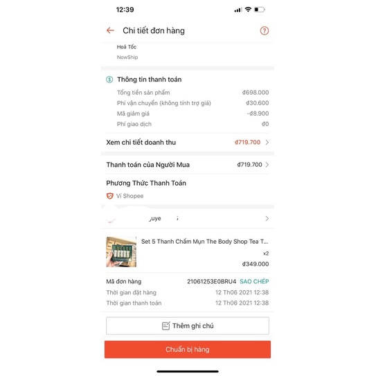 Set 5 Thanh Chấm Mụn The Body Shop Tea Tree 2.5ml chính hãng Anh | BigBuy360 - bigbuy360.vn