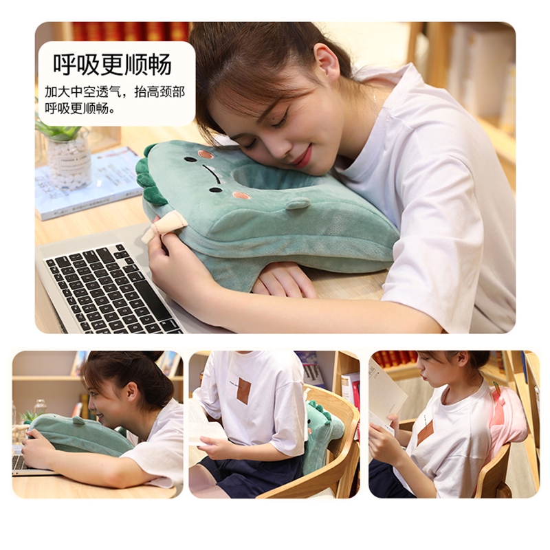 Gối tựa lưng OSSAYI hình kỳ lân bằng cao su non đa ứng dụng cho nhà ở/văn phòng