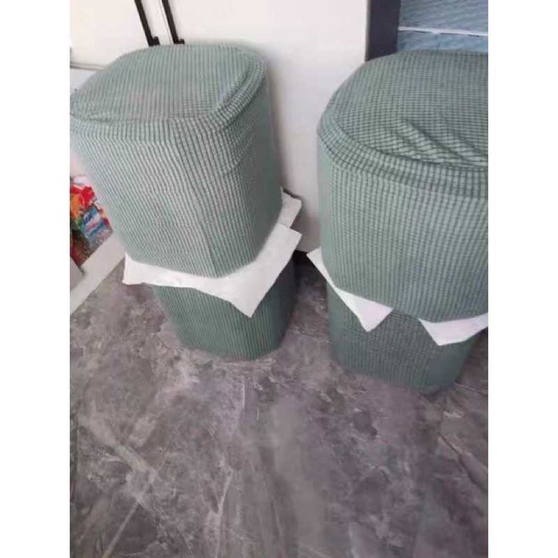 Bọc Ghế Đôn Sofa Vuông Tròn Nhỏ Trang Trí Nhà