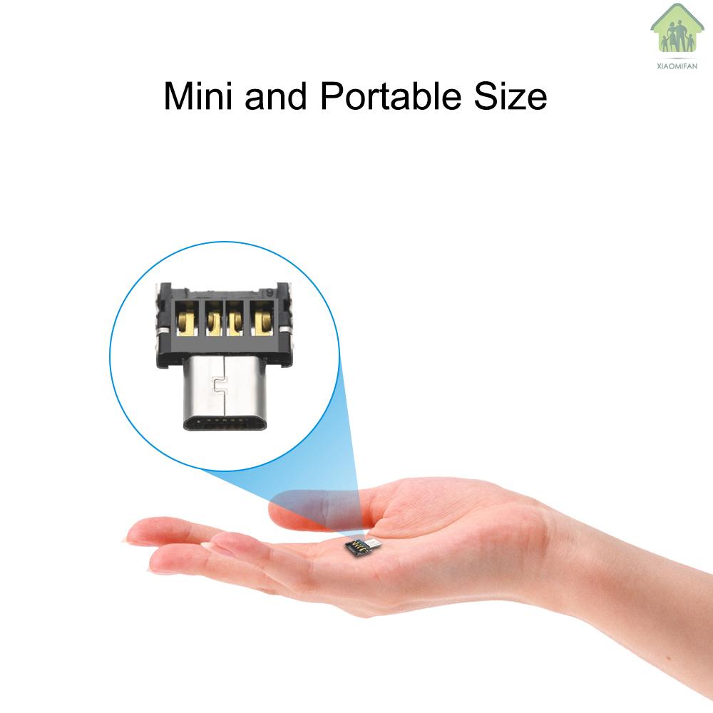 XM Mini OTG Adapter Micro USB Male to USB Female Converter Data Transfer Adapter for Android Device