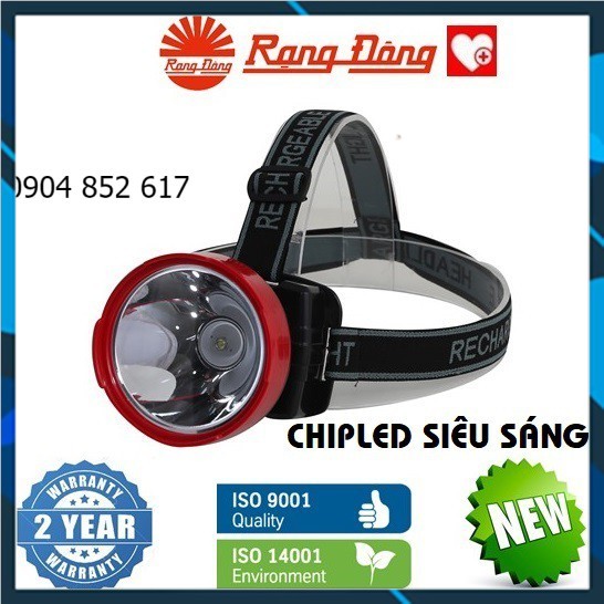 Đèn pin đội đầu LED SẠC ĐIỆN, Siêu sáng Rạng Đông 1W / 3W / 5W