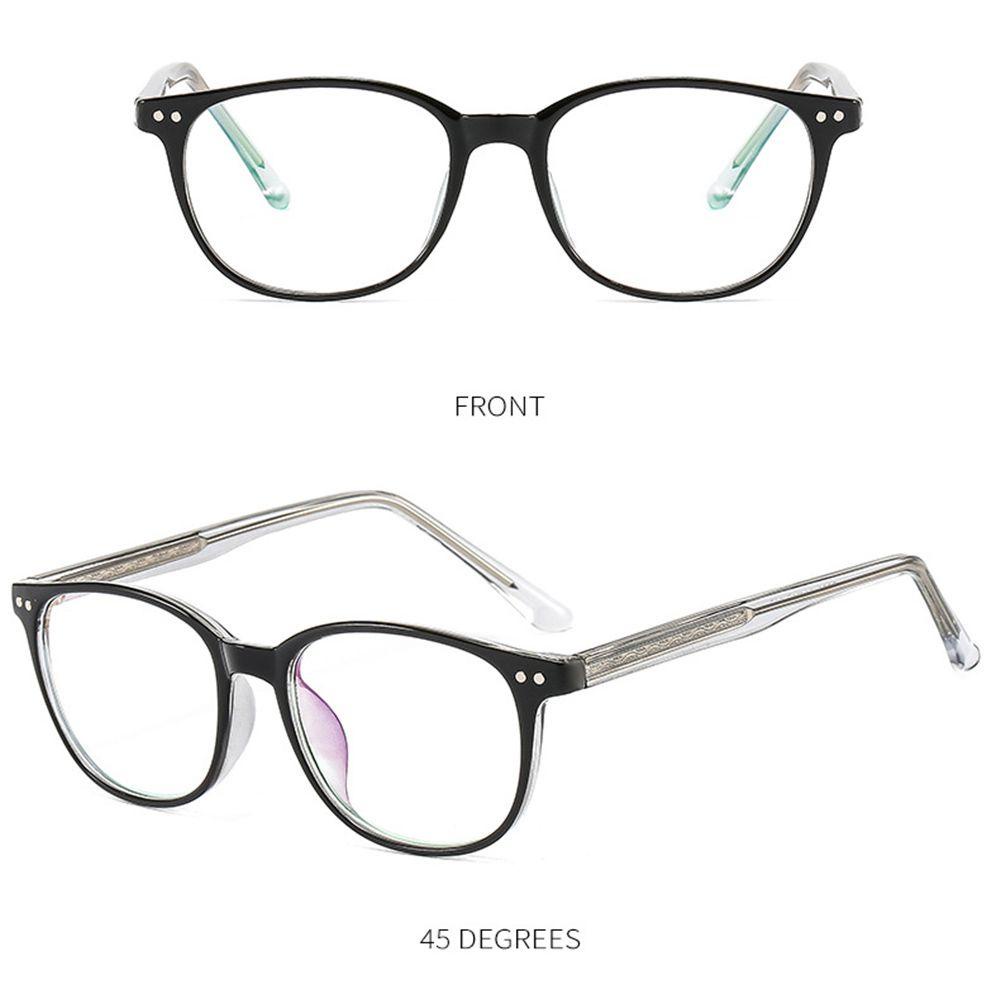 Mắt Kính Gọng Nhựa Trong Suốt Chống Tia UV