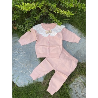Bộ Set Len Cao Cấp Cho Bé Gái size 66-90 (ảnh video thật 100%)