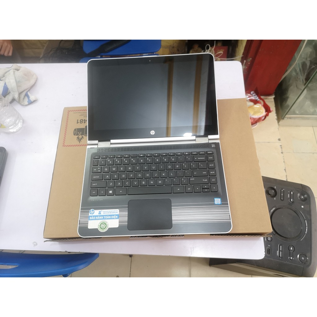 Laptop 2 trong 1 Hp X360 cảm ứng xoay gập 360 độ, nguyên tem FPT