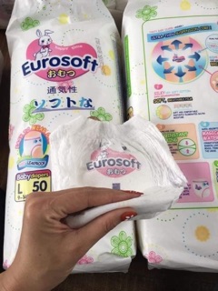 100c -50c Bỉm quần EUROSOFT xuất Nhật size 100M 100L 100XL 100XXL 100XXXL