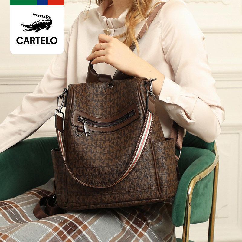 Cardilo Ba Lô Du Lịch Đeo Một Bên Vai Sức Chứa Lớn In Họa Tiết Da Cá Sấu Thời Trang Xu Hướng Mới Dành Cho Bạn Nữ s 2021