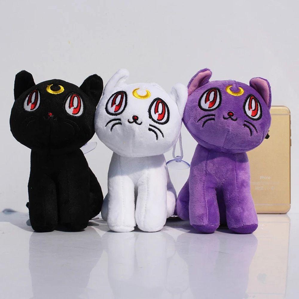 HARRIETT Sailor Moon Đồ Chơi Nhồi Bông Hình Thủy Thủ Mặt Trăng Mềm Mại