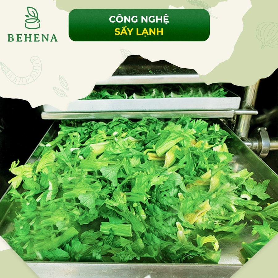 Bột rau củ sấy lạnh cho bé ăn dặm Behena (50gr) - Bột ăn dặm cho bé - làm bánh, tạo màu tự nhiên