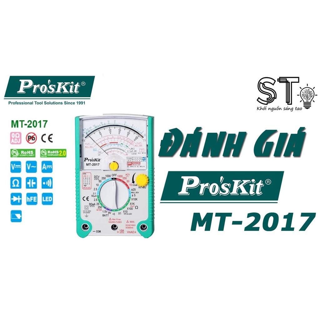 Đồng hồ vạn năng Pro'skit MT-2017