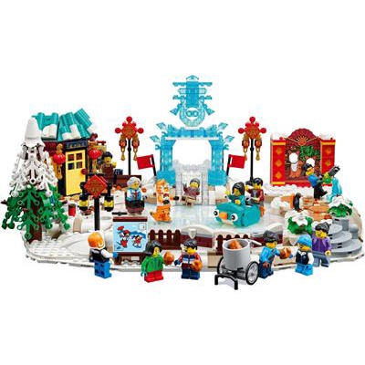 Lego 80109 Lunar New Year Ice Festival - Lễ Hội Băng