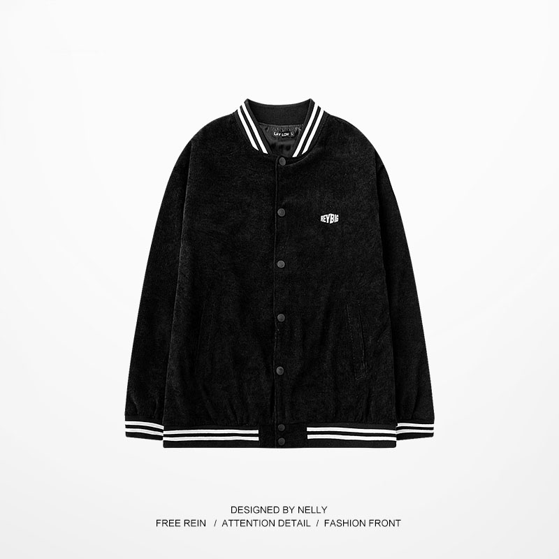 Áo khoác Varsity Nelly Basic in chữ "Parallcl" áo bomber