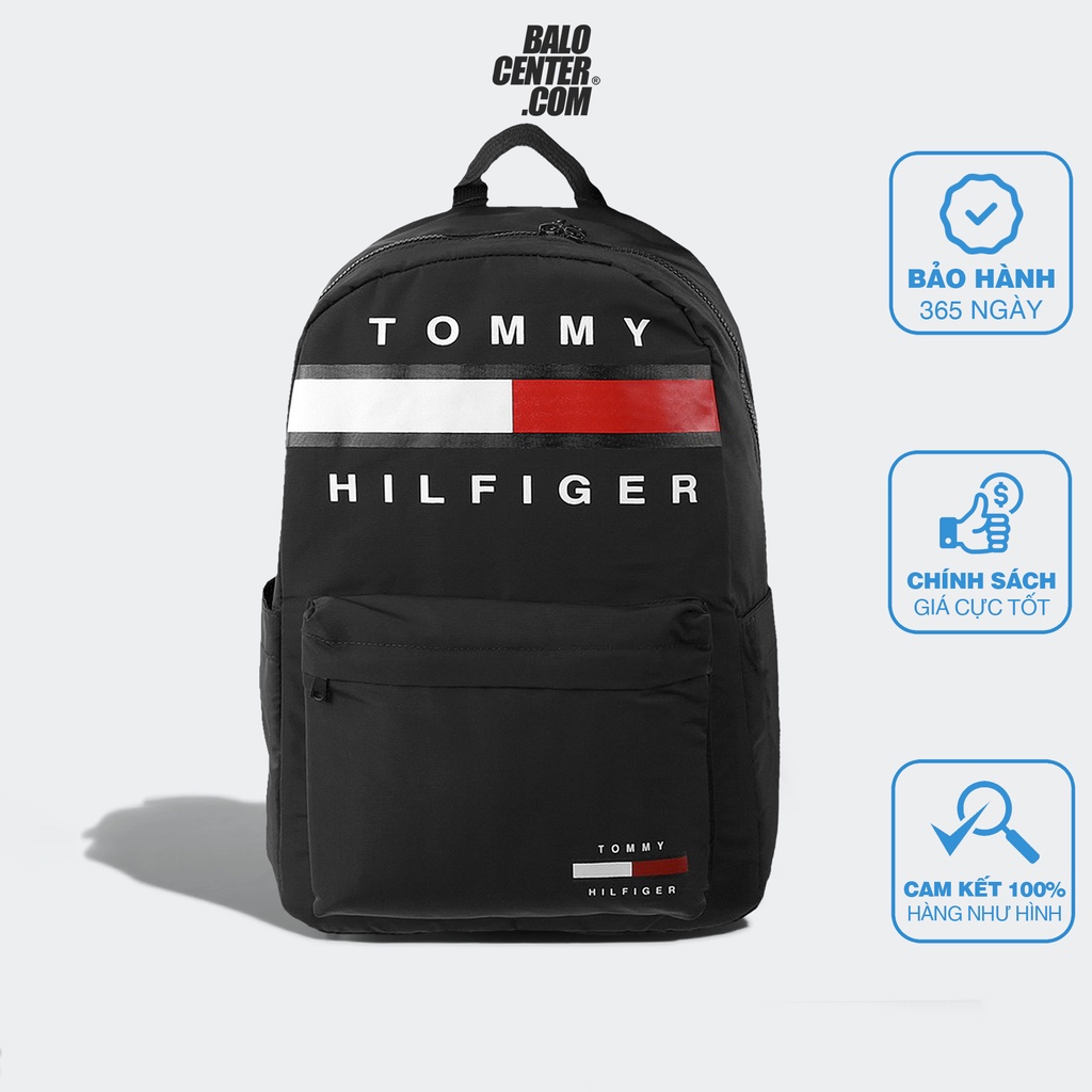 Balo nữ thời trang, Balo đi học nam nữ du lịch Tommy Hilfiger College đựng vừa laptop 14'' - Balocenter