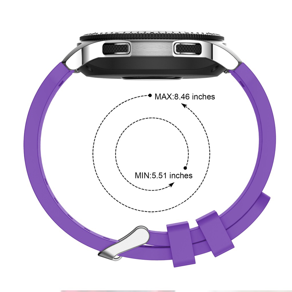 Dây đeo phụ kiện bằng silicon cao cấp cho đồng hồ thông minh Xiaomi Haylou Solar LS05 22mm