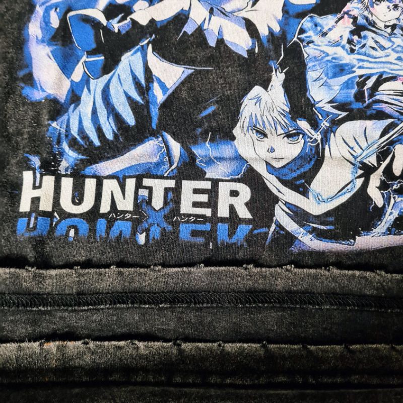 Áo thun oversize KILLUA HUNTER X HUNTER WASH - Ao phông form rộng unisex nam nữ