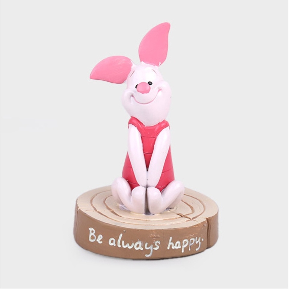 [DAISO Korea] Mô Hình Gấu Pooh / Piglet / Tiger 6 Kiểu