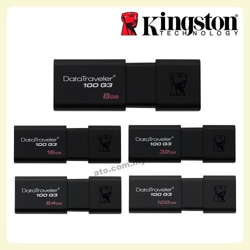 Usb 3.0 Dung Lượng 100% KINGSTON DT100G3 8 / 16 / 32 / 64 / 128GB