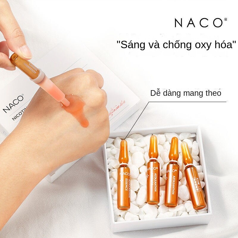 Tinh Chất Ampoule Naco Astaxanthin Chống Oxy Hóa Làm Trắng Sáng Da