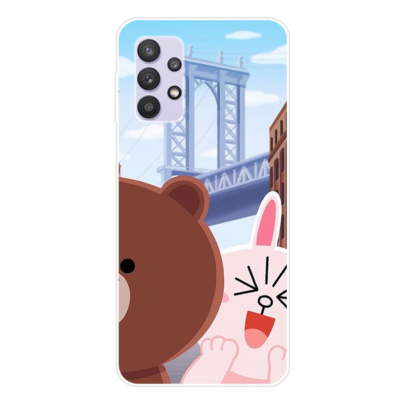 Ốp Điện Thoại TPU Dẻo In Họa Tiết Độc Đáo Thời Trang Cho Samsung Galaxy A32 4G Samsung A32 4G A325F