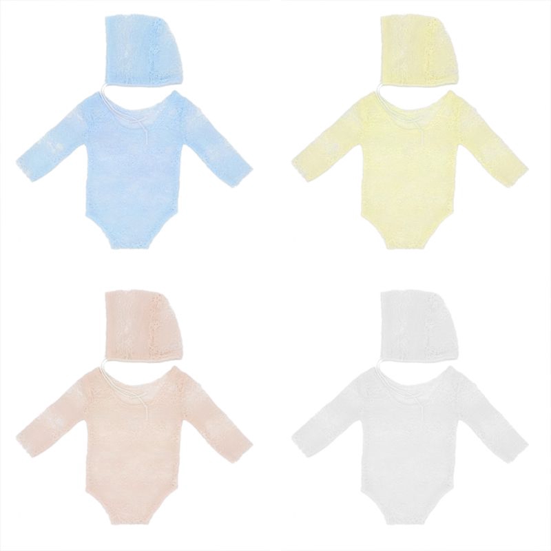 Set Đồ Ren Chụp Ảnh Cho Bé Sơ Sinh