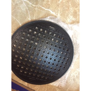 Combo 5 vỉ nướng gang lỗ chống dính size 29,5 cm cho bếp nướng than hoa