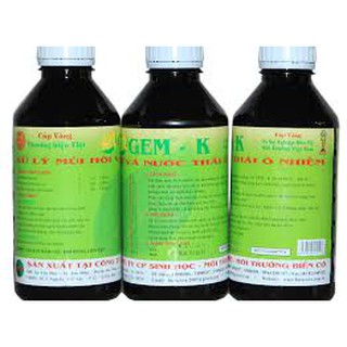 Gem-k xử lý mùi hôi và nước thải