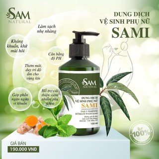 Dung dịch vệ sinh Sam Natural