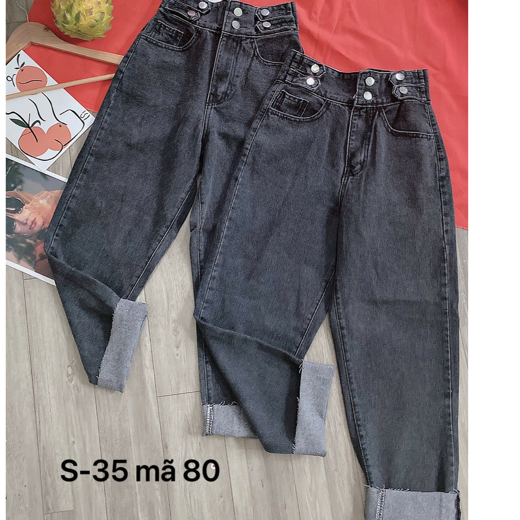 [Mã WASTMAY giảm 15% tối đa 30K đơn 150K] QUẦN BAGGY bigsize VNXK ĐẠI SIZE NHỎ ĐẾN 35 MS 80