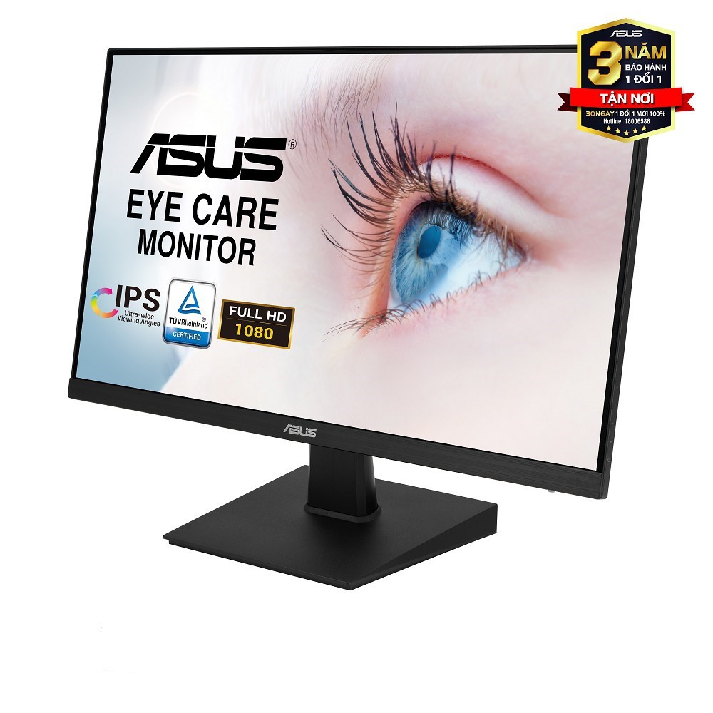 [Quà tặng: 1 Tháng Adobe] Màn Hình ASUS VA24EHE (24-inch FHD/IPS/75Hz/5ms/Viền Mỏng Bảo Vệ Mắt)